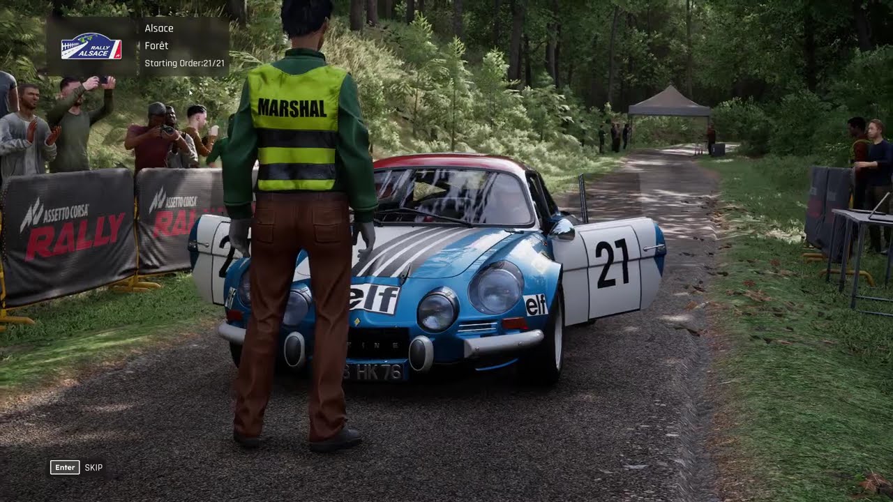 Assetto Corsa Rally: The Alpine A110 1.8 Race Test I Bronze