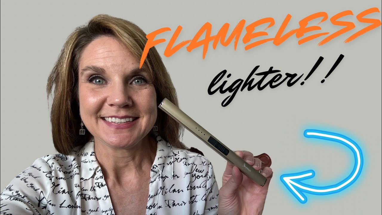 Review of SUPRUS Electric Lighter Arc Windproof Flameless USB Rechargeable w/ Safety Lock #amazon