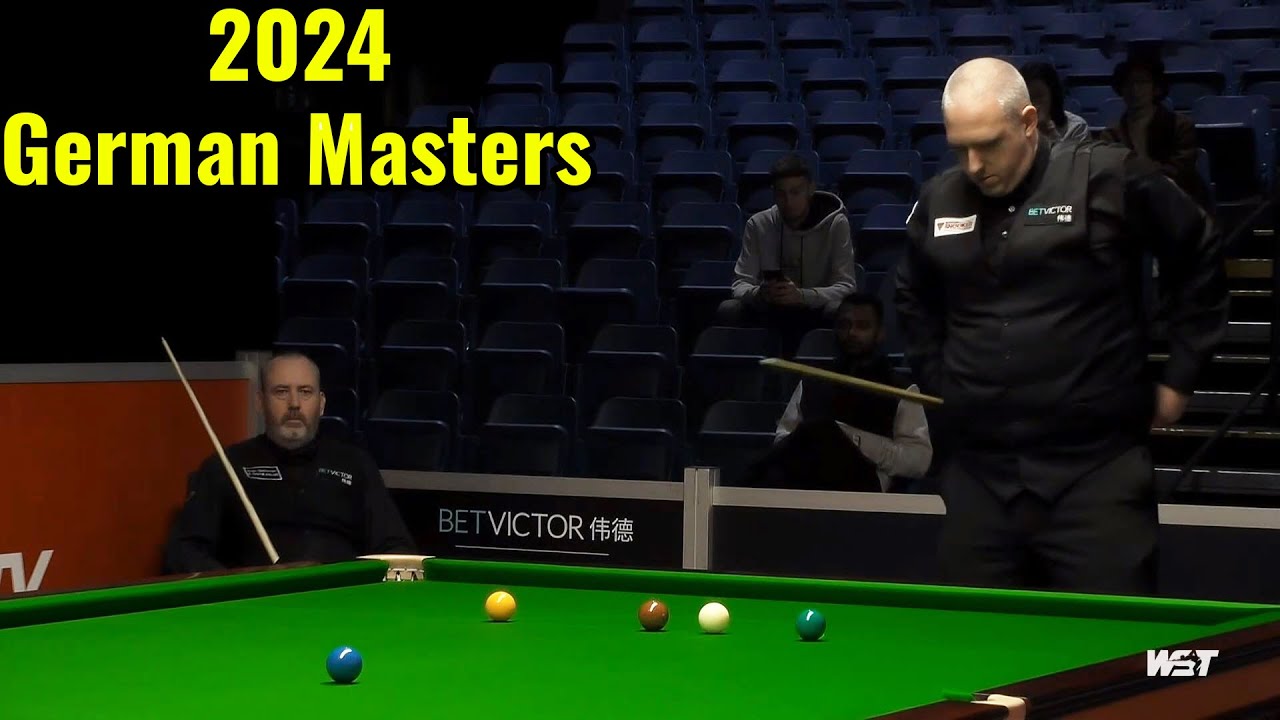 Mark Williams vs David Grace German Masters 2024 Qualifiers Full Match HD