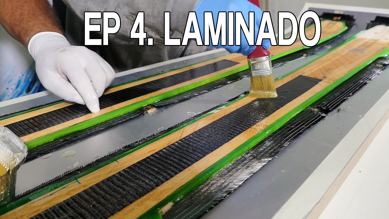 Cómo fabricar un esquí a medida. Ep 4: Refuerzos y Laminado