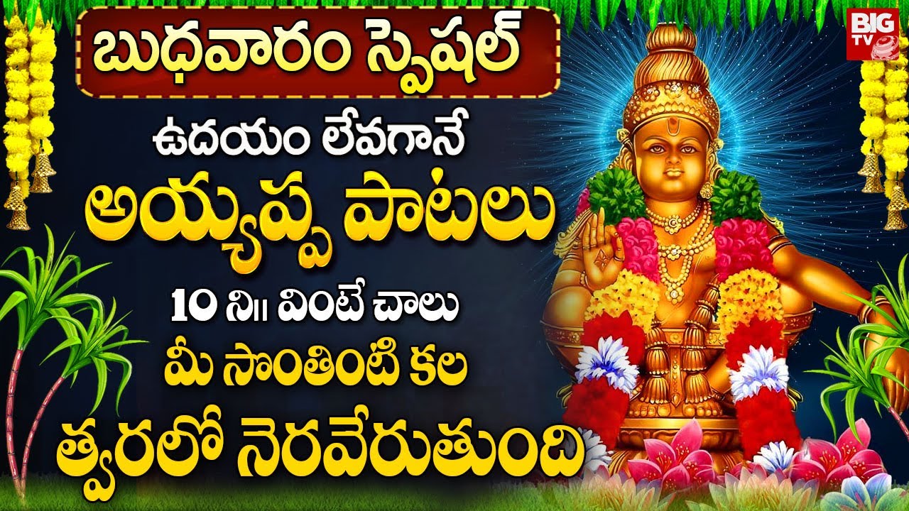 అయ్యప్ప పాటలు ఉదయాన్నే వింటే స్వామి మన జీవితాన్ని మారుస్తాడు | Ayyappa Swamy Songs In Telugu