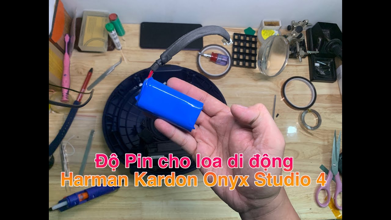 Thay Độ Pin 5000 mAh Loa Harman Kardon Onyx Studio 4 - Upgrade battery Harman Kardon Onyx Studio 4