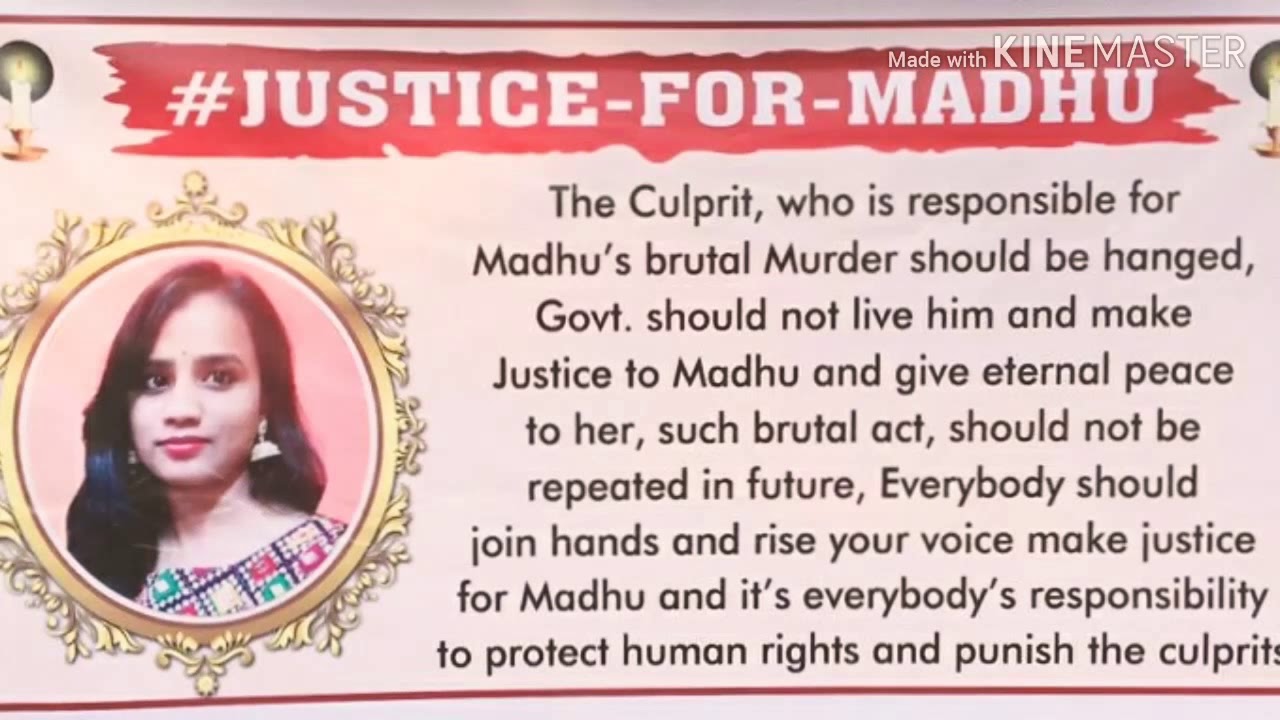 #JusticeForMadhu