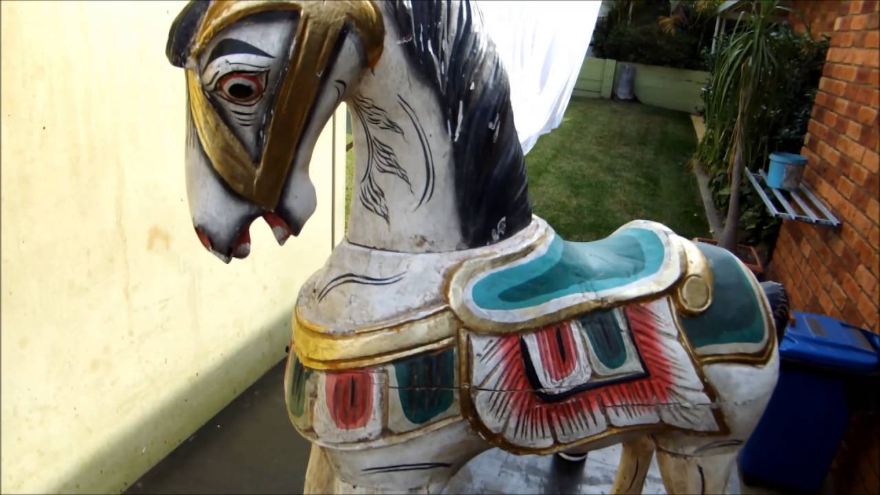 Vintage rocking horse re-build