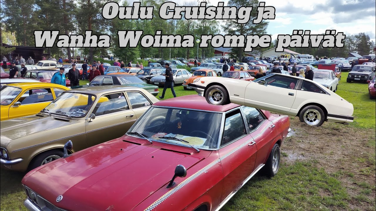Oulu Cruising ja Wanha Woima rompe päivät