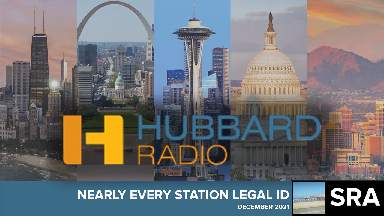 Hubbard Radio Nearly Every Station Legal ID (December 2021)