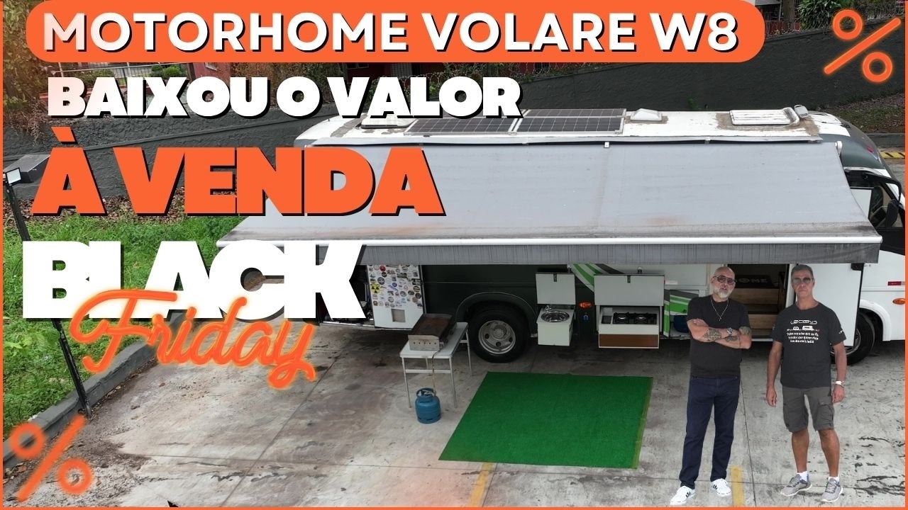 OPORTUNIDADE ÚNICA MOTORHOME VOLARE W8 MAS JÁ FOI VENDIDO PELO CANAL.