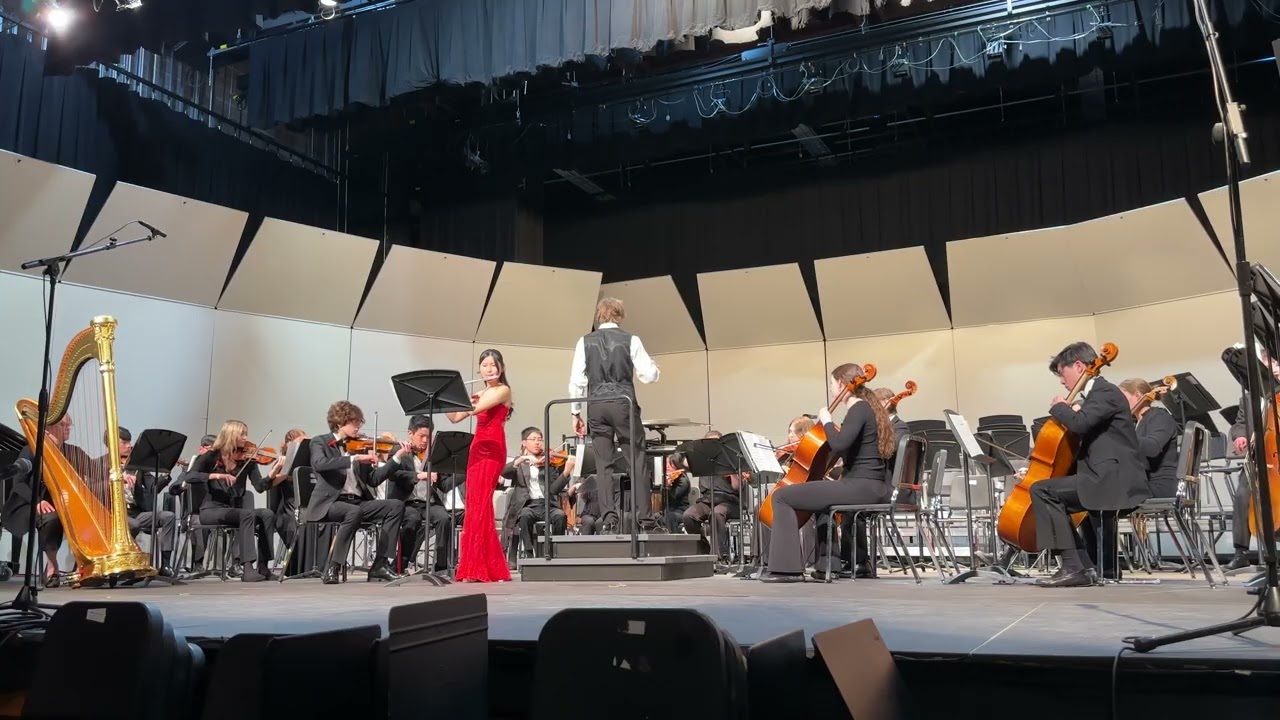 Homestead HS Orch 48th Benefit Concert: Blessing Kim('23) - Chaminade, Concerto for Flute in D Major