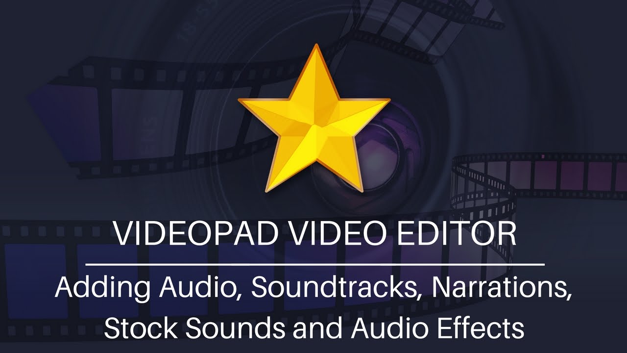 How to Add Audio Tracks to Video | VideoPad Video Editor Tutorial