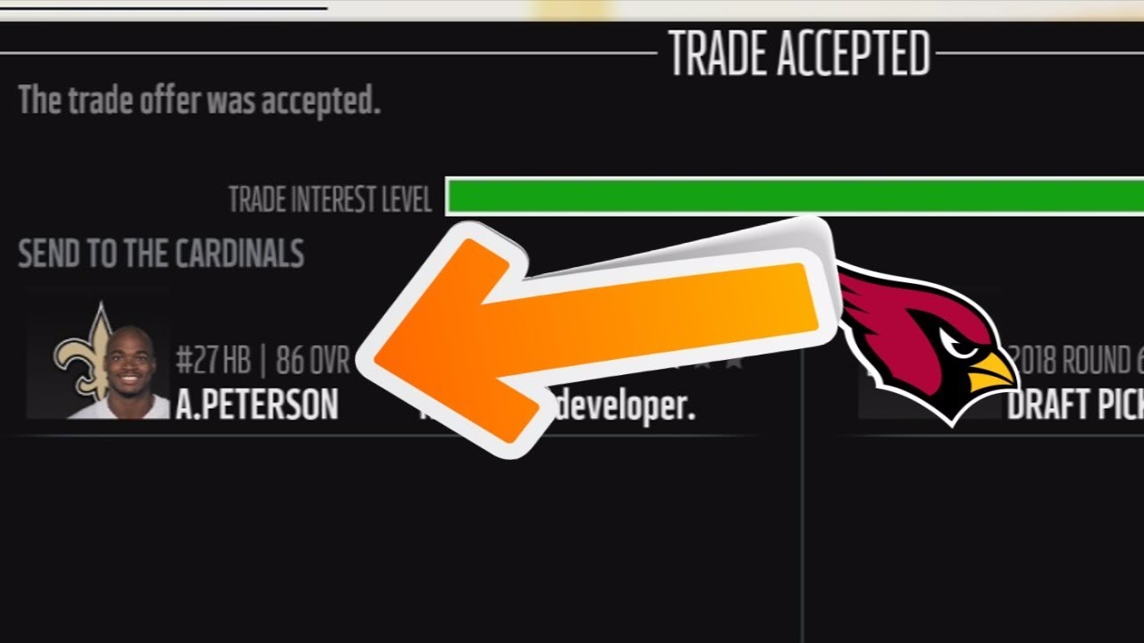 ATTEMPTING REAL LIFE NFL TRADES IN MADDEN 18!