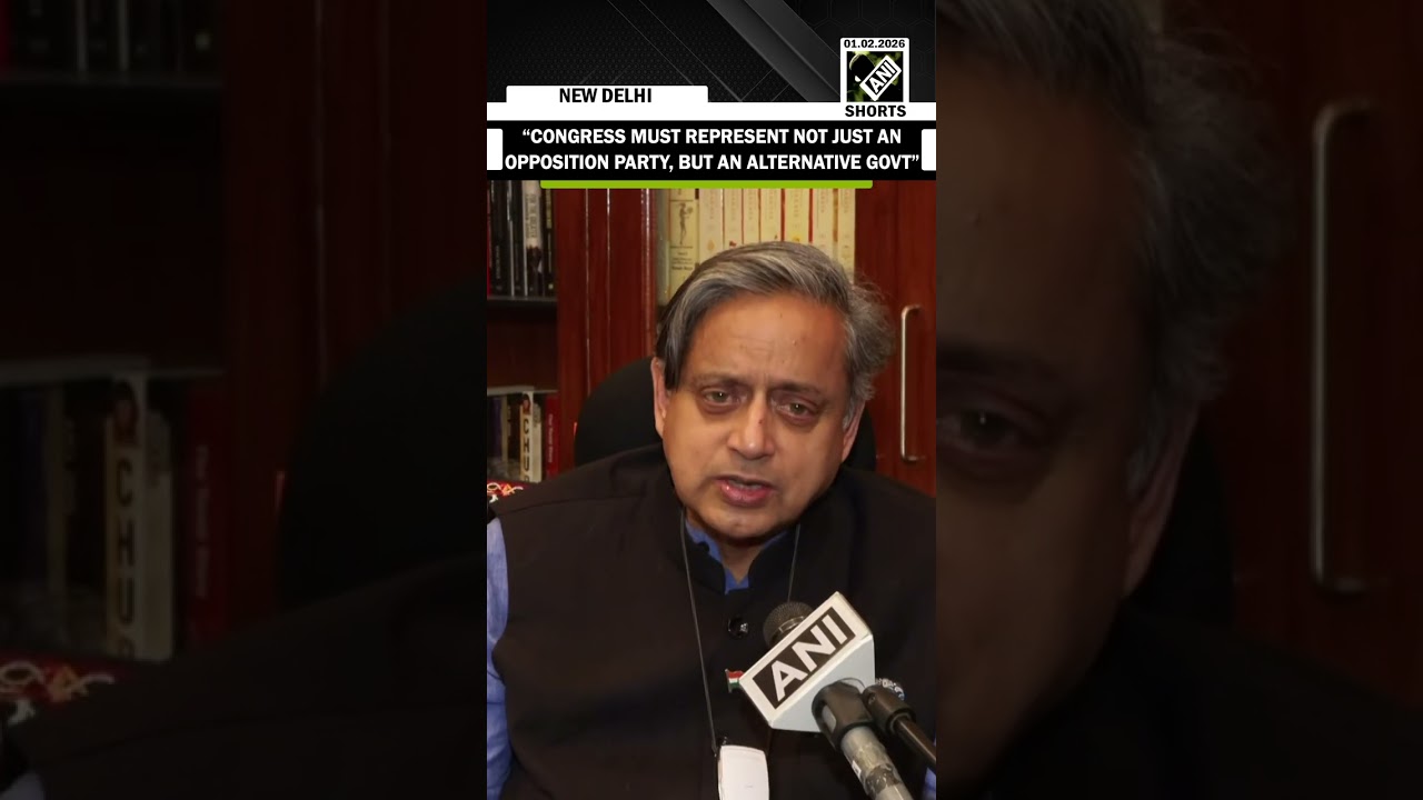 &ldquo;Congress must represent not just an opposition&hellip;,&rdquo; Tharoor on his meeting with Rahul Gandhi