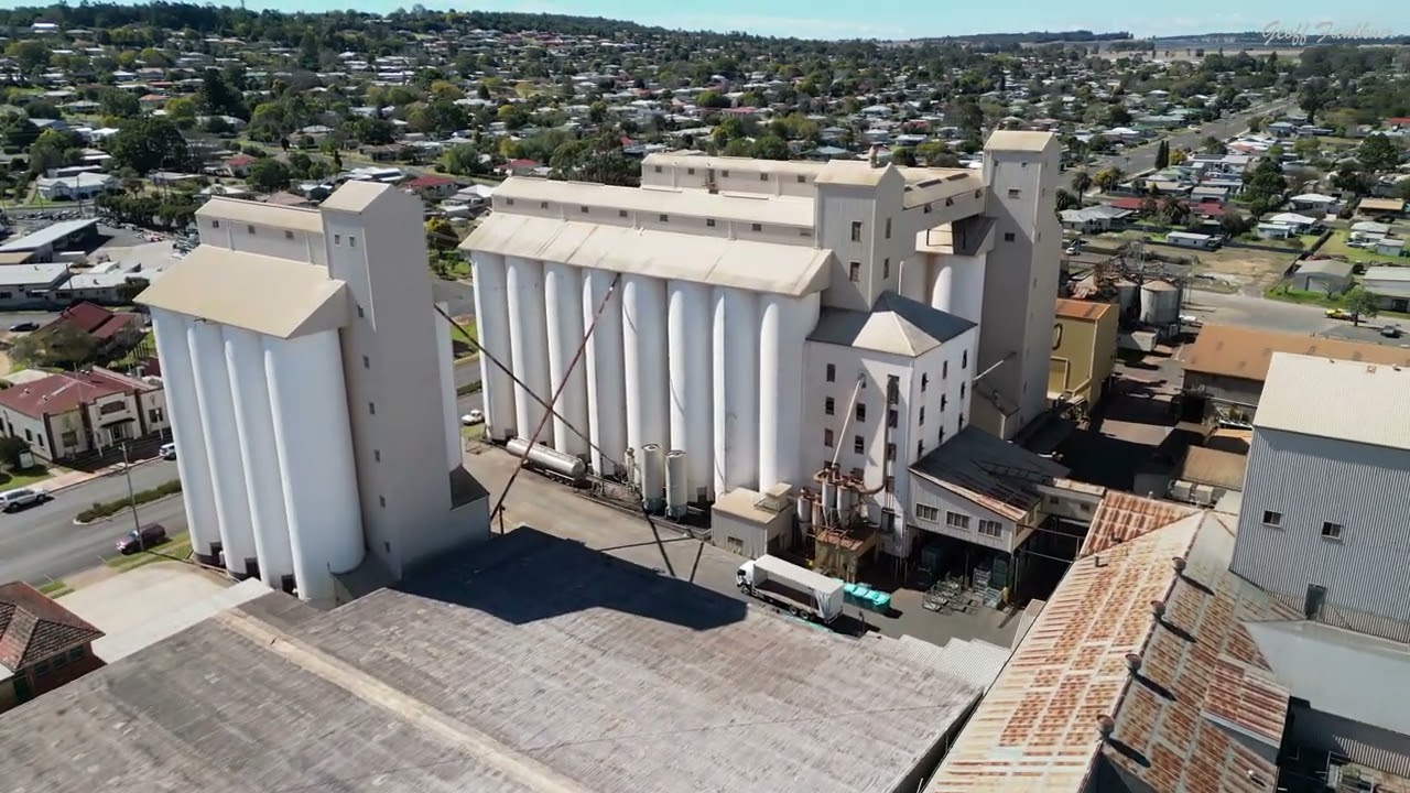 Kingaroy Peanut Silos QLD Australia