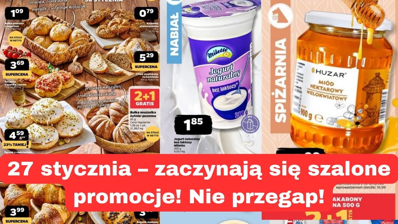 Netto: Niesamowite promocje od 27 stycznia! Czy jesteś gotowy?