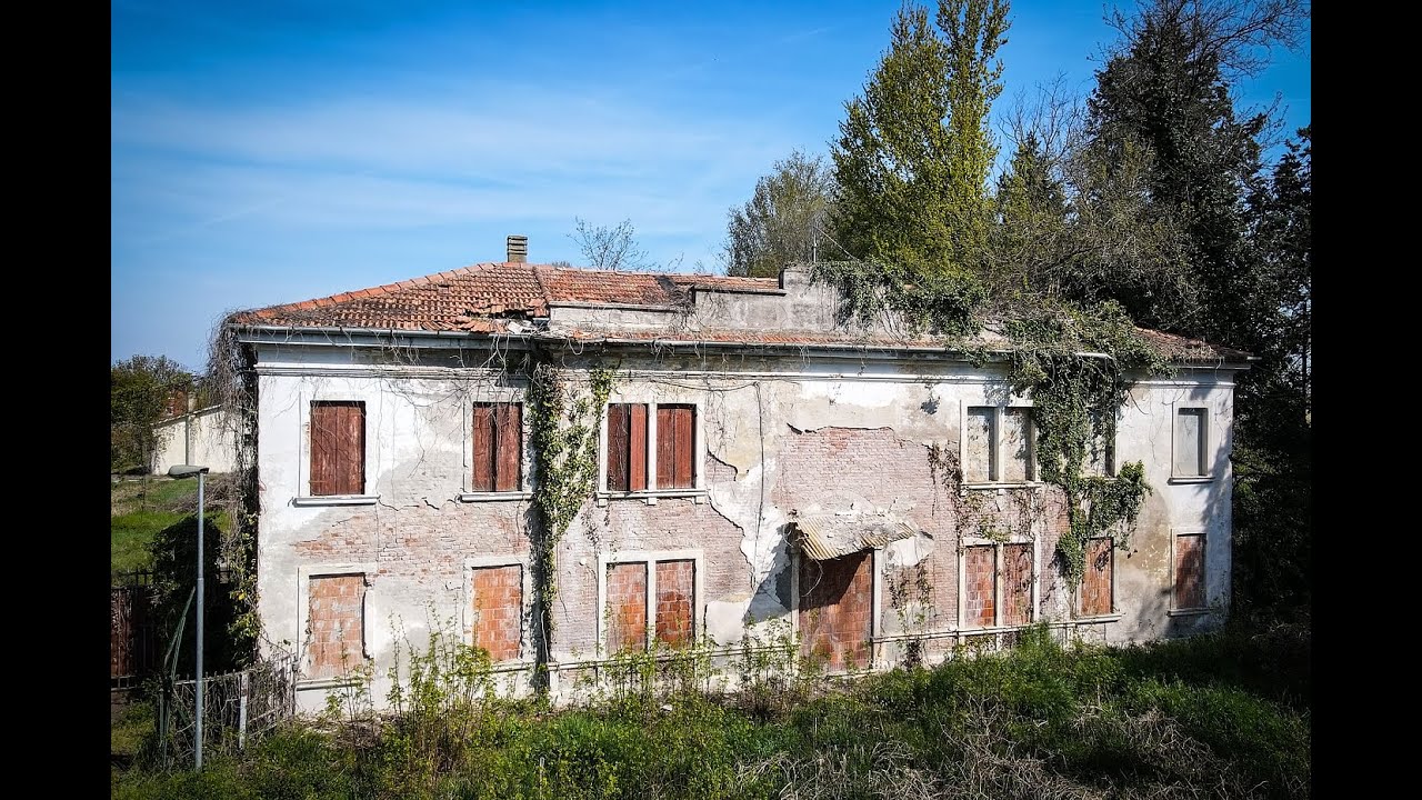 Esplorazione con drone: Caserma abbandonata Esercito Italiano ex Genio Pontieri - Caserma Trevisan