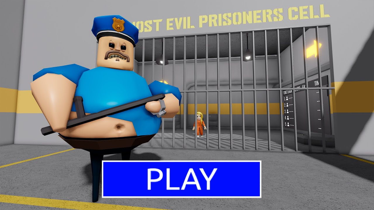 BARRY IN PRISON RUN! NEW OBBY! FULL WALKTHROUGH #roblox