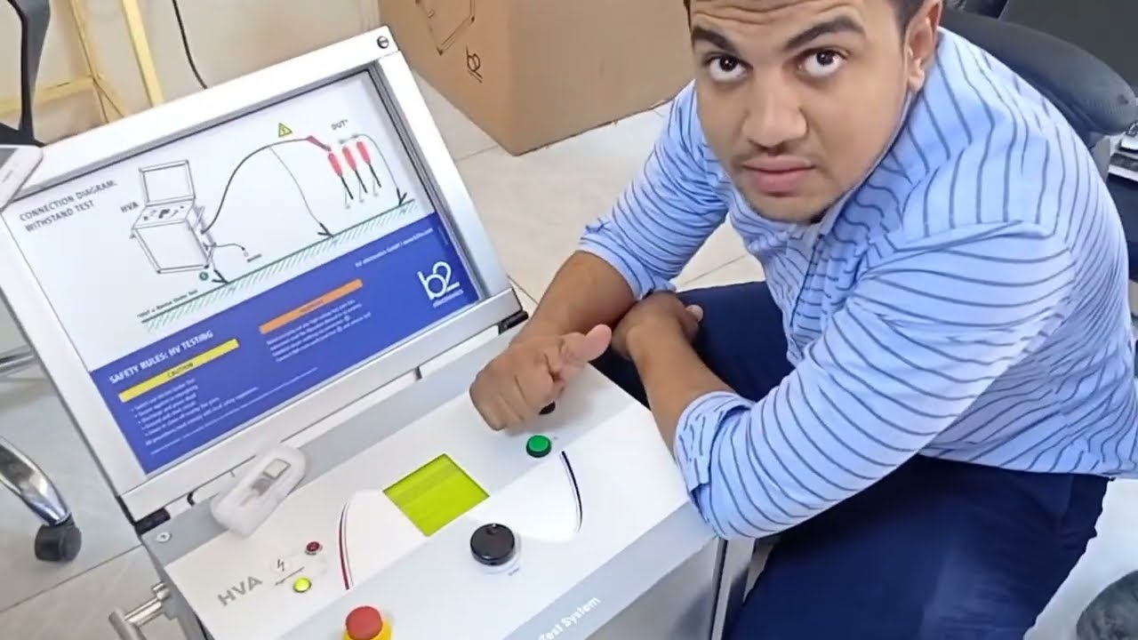 VLF Test For Single Phase Of MV Cable | HVA60 | Verry Low Frequency Test| Cable Test| MV Cable Test