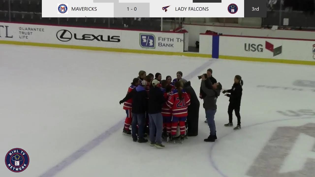 NIHL MSGH Girls 14U American Division Championship - Chesterfield Lady Falcons vs Madison Mavericks