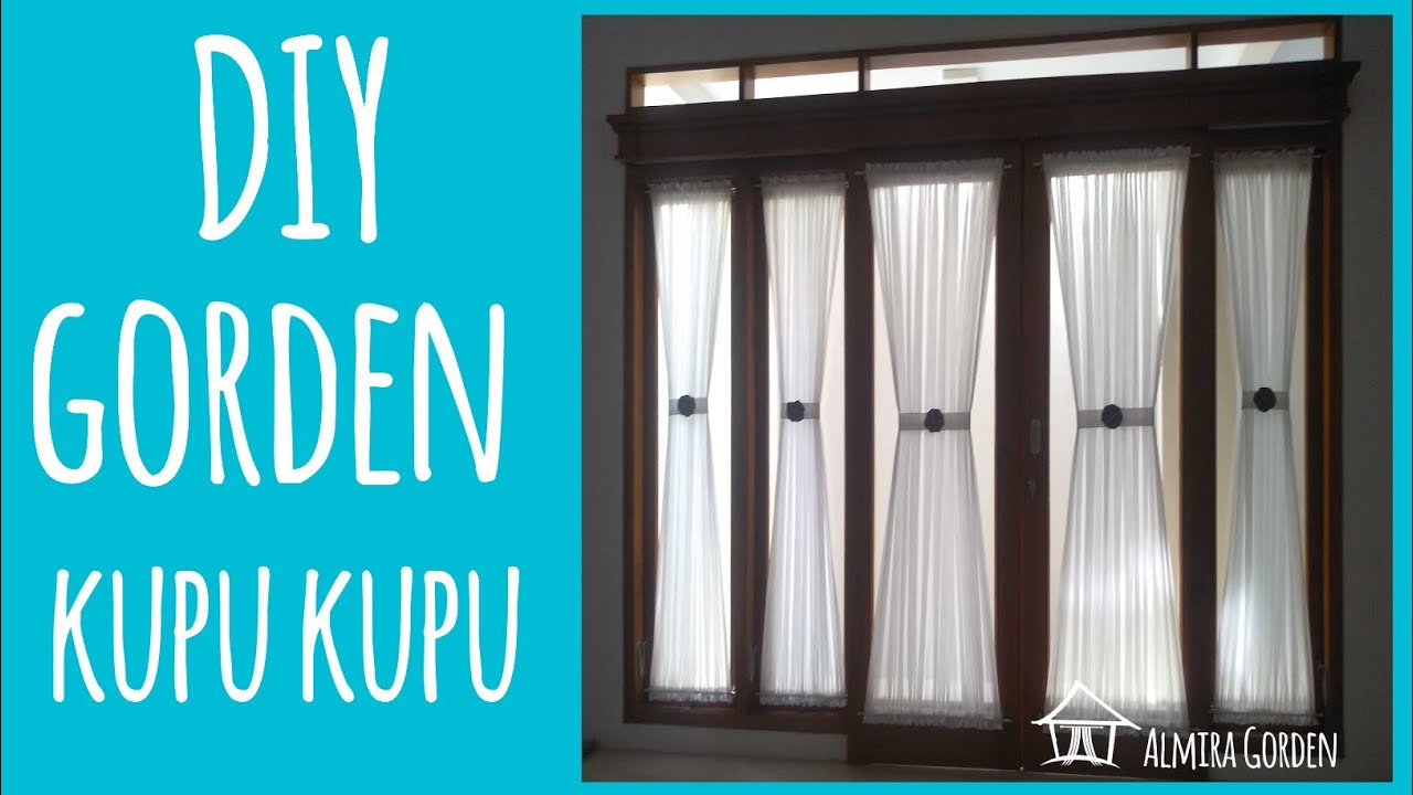 CARA MEMBUAT GORDEN KUPU KUPU MUDAH DAN PRAKTIS @almiragorden  #almiragorden #gordenkupukupu
