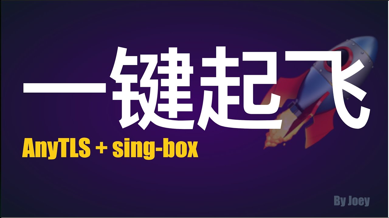 一键起飞！用 sing-box 脚本光速部署 AnyTLS 协议，简单到离谱！