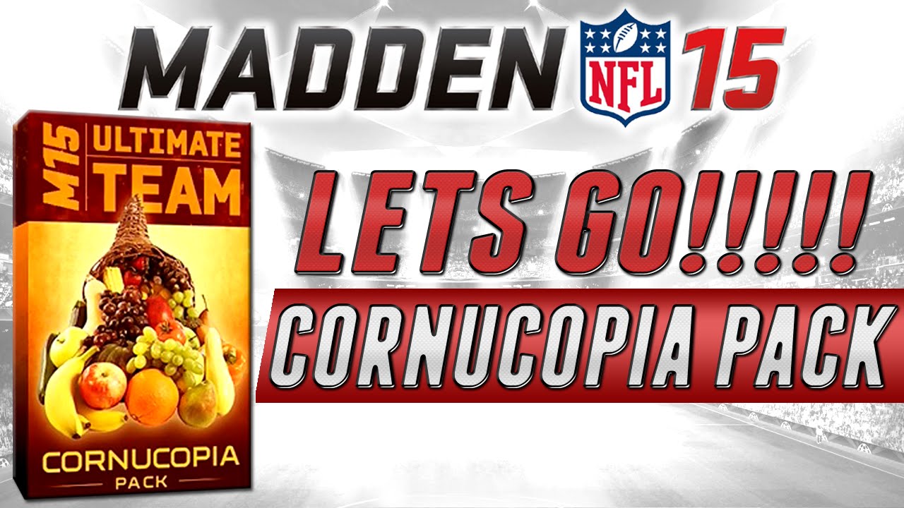 CORNUCOPIA PACK OPENING - MUT 15 Does The Gamble Pay Off - Madden 15 Ultimate Team