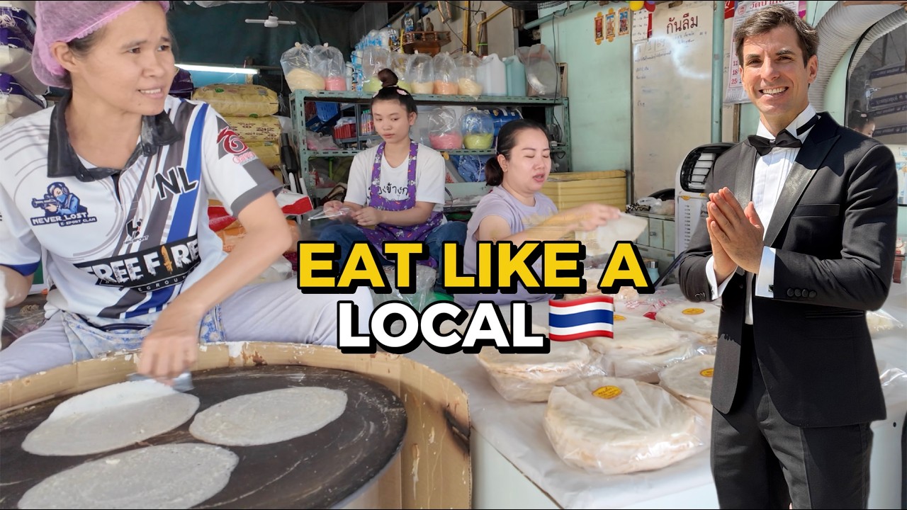 Eating Bangkok Like a Local 🇹🇭 Khlong Toei, Chinatown & Crispy Pork