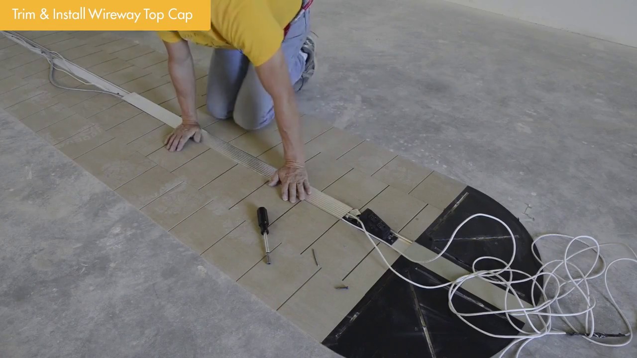Connectrac Under-Carpet Wireway Installation Guide