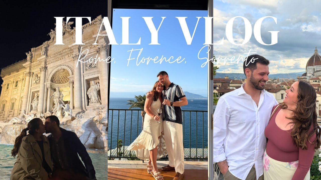 Our Dream Trip to Italy 🇮🇹 | Exploring Florence, Rome & Sorrento