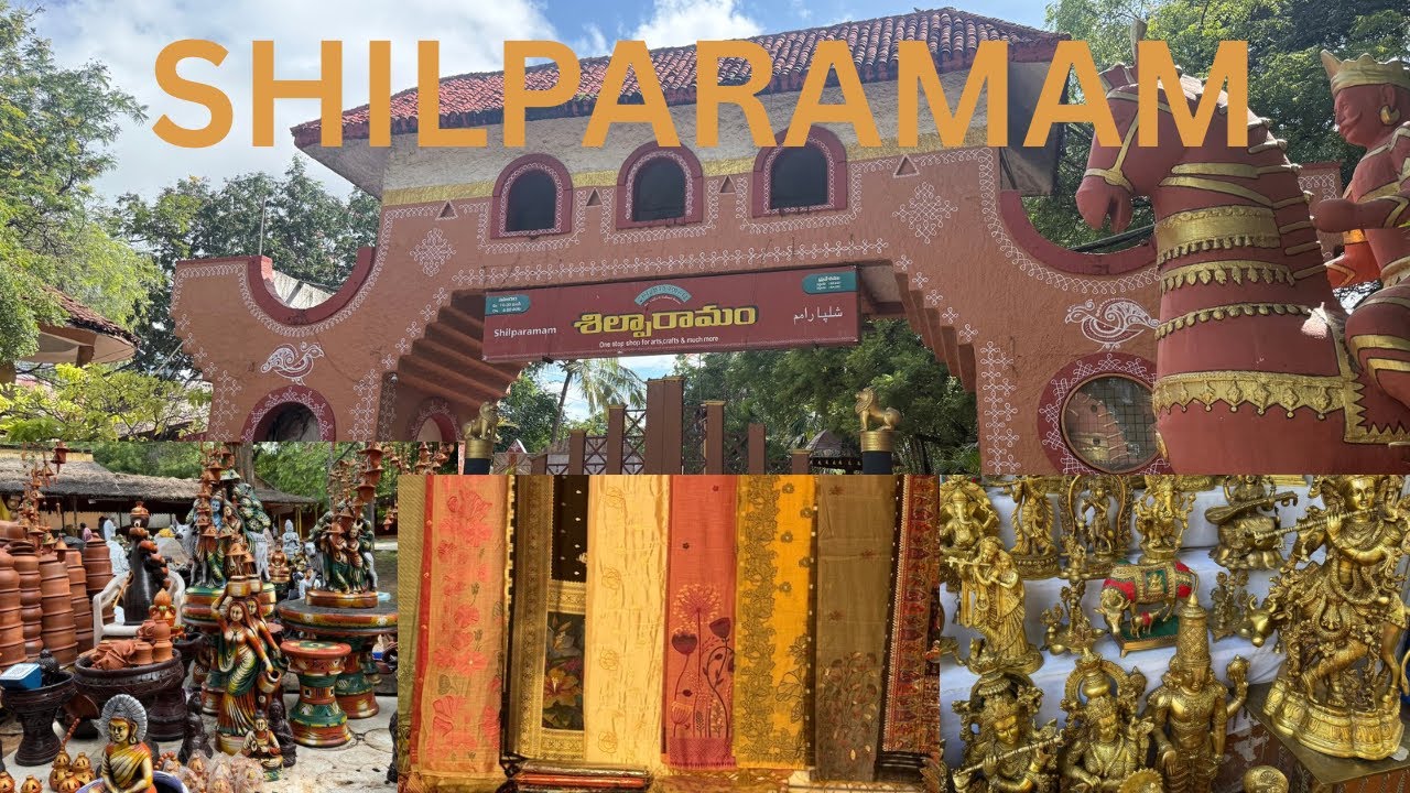 SHILPARAMAM #handlooms #craftsmela #hitechcity #jyothiusefulvlogs 