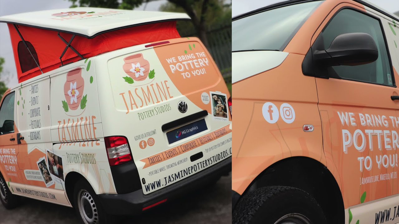Jasmine Pottery Studio Full Wrap