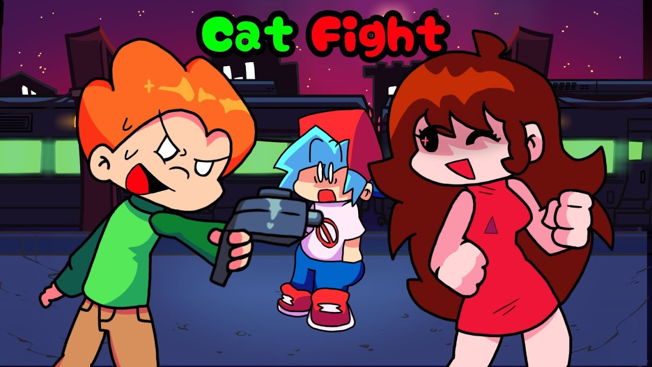 FNF /  CatFight but Pico and Gf sing it