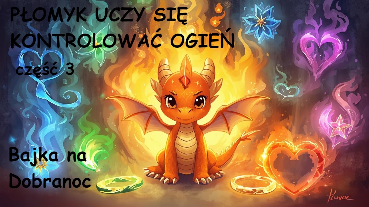 Płomyk Uczy Się Kontrolować Ogień 🔥 Bajka na Dobranoc 🔥