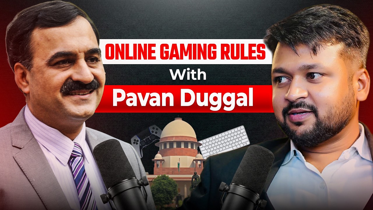 Online Gaming Rules 2026 With Advocate Pavan Duggal || India&rsquo;s Best Cyber Crime Lawyer