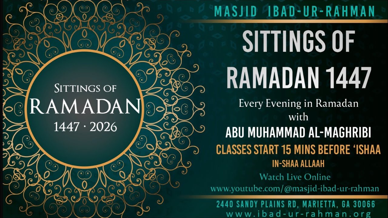 Sitfings of Ramadan 2026/1447 #1