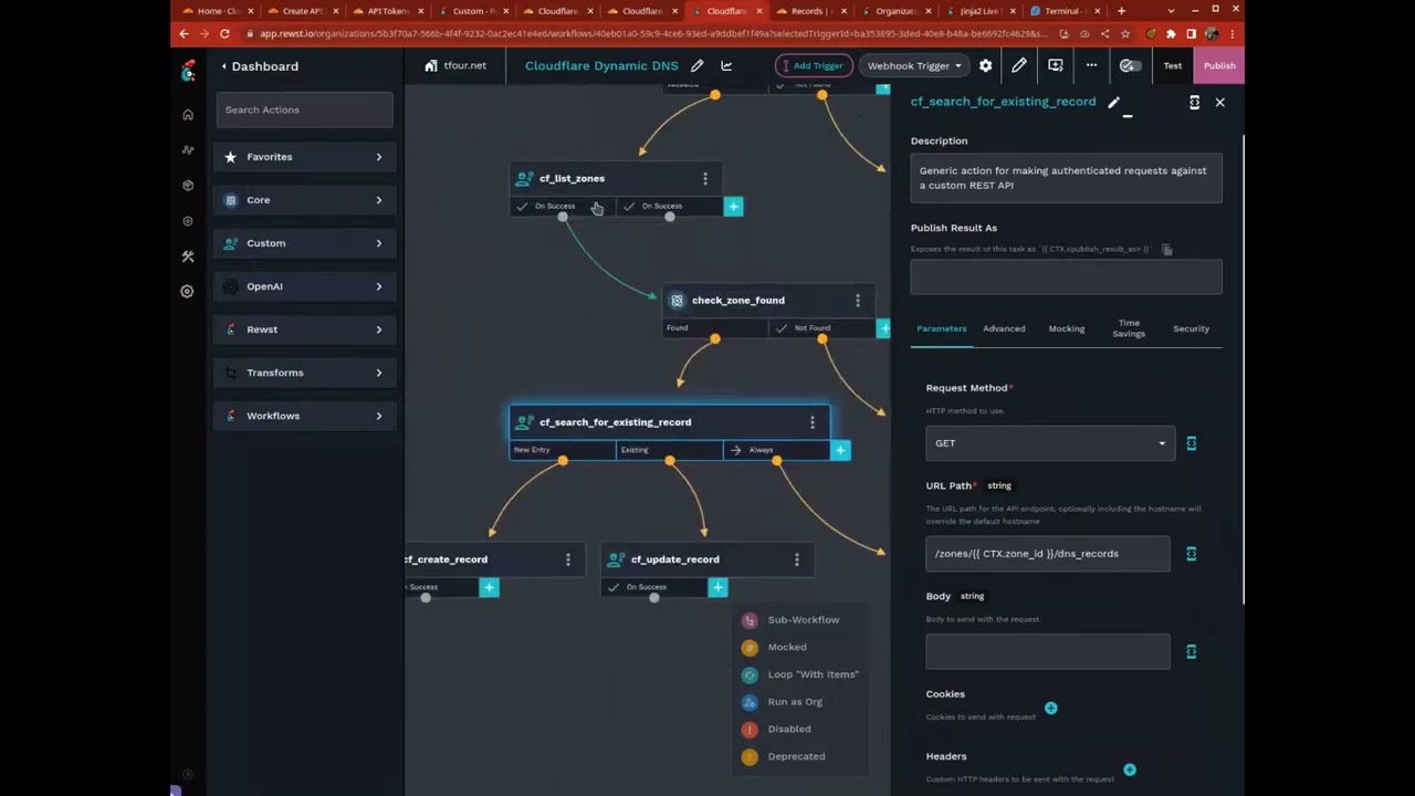 How to Create Custom Integrations with Rewst: Dynamic DNS Automation