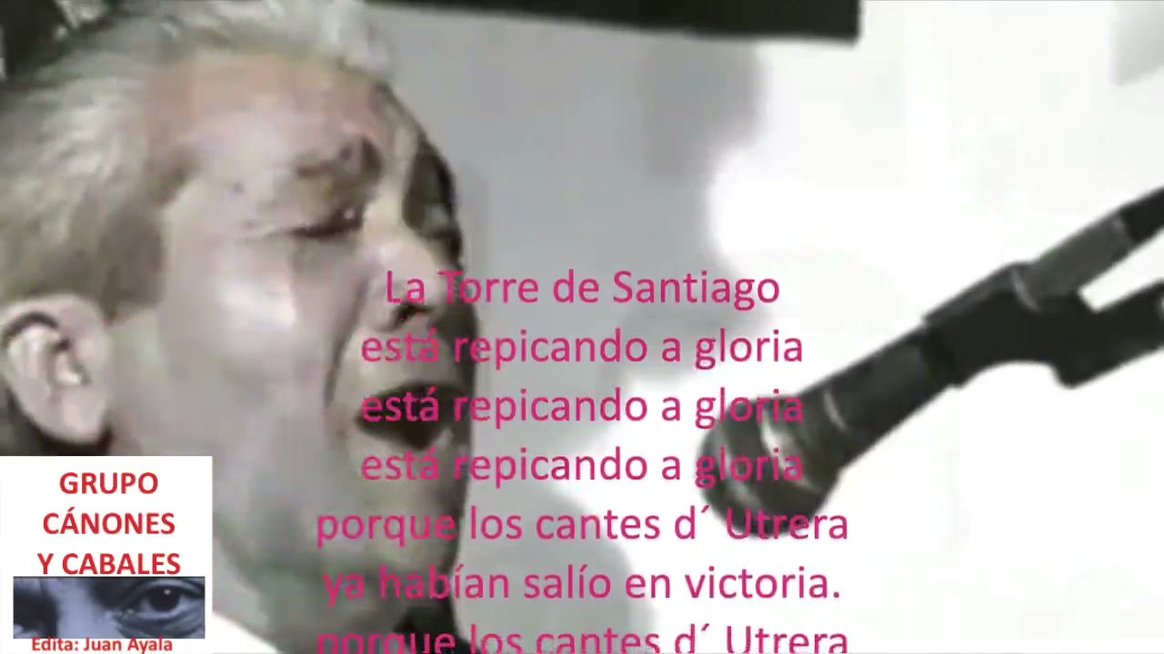 Perrate de Utrera con Pedro Peña - Soleares en su homenaje en Utrera