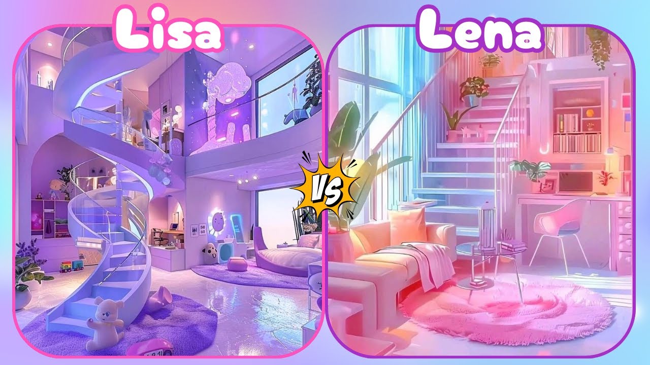 Lisa or Lena 😍 #random #cute #fypシ゚ #lena #lisa #bedroom #trending #lisaorlena
