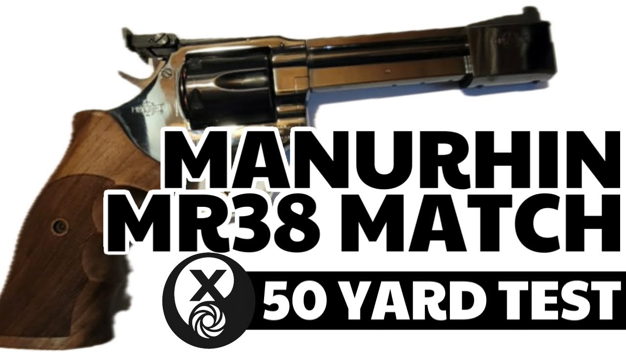 Револьвер Manurhin MR38 Match — тест на 50 ярдов | Лучший целевой револьвер всех времен?