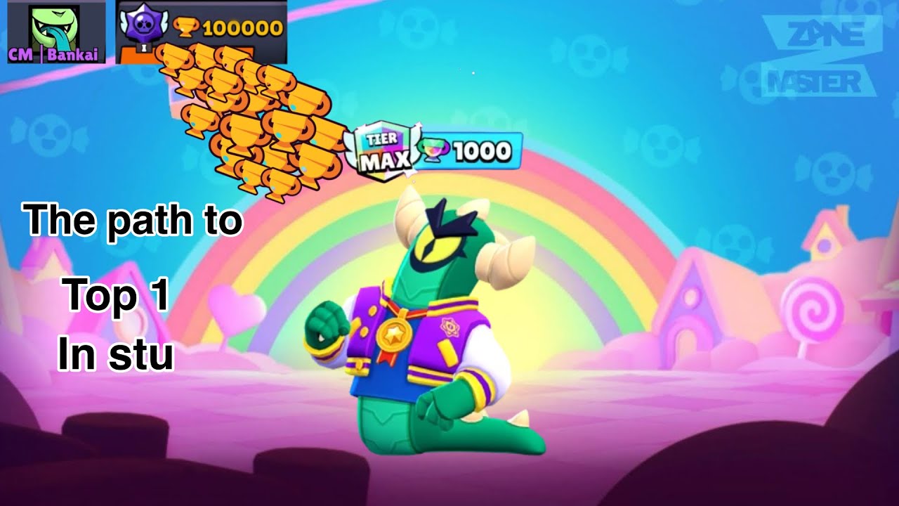 Brawl Stars. Leveling up Stu to 1000 trophies  Solo