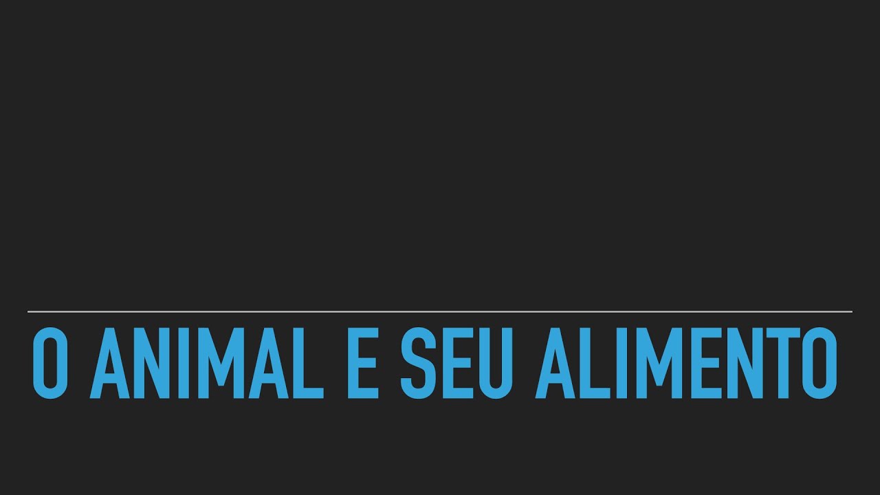 Aula 2 TA Conceitos b&aacute;sicos em nutri&ccedil;&atilde;o animal