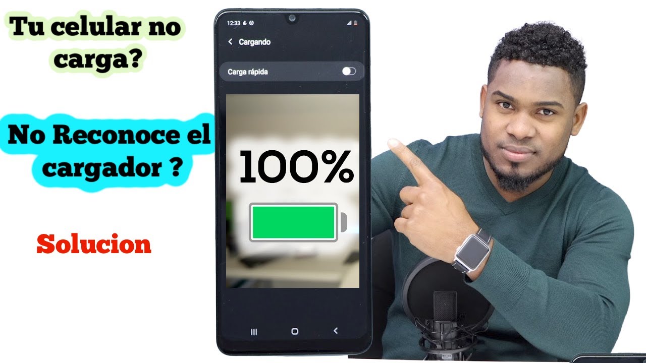 Mi Celular no carga - No Reconoce el Cargador