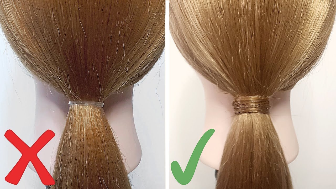 🔥 COMO ESCONDER ELÁSTICO DE CABELO | Manual de PENTEADOS