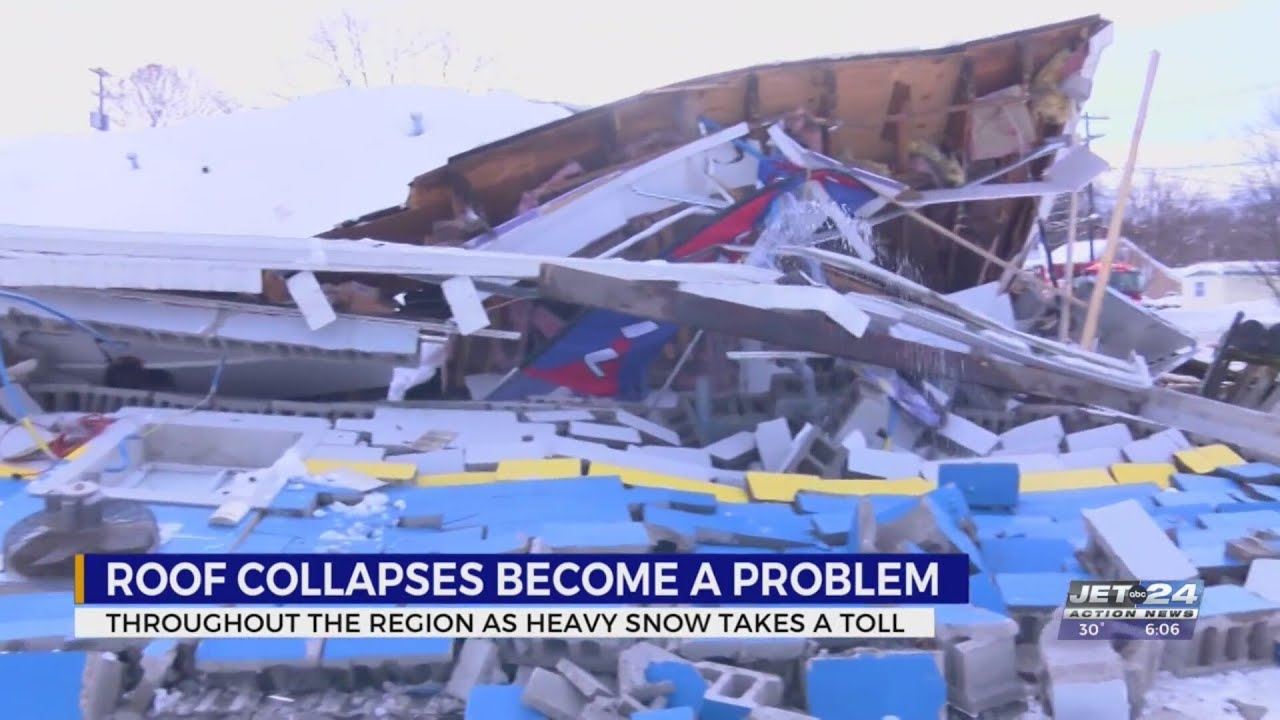 Roofs collapsing from snow around Erie prompts warning from local experts