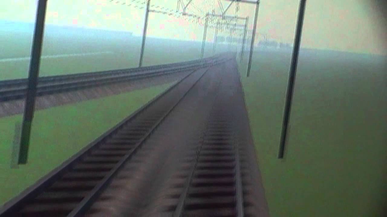 Sprinter simulatie in het Spoorwegmuseum