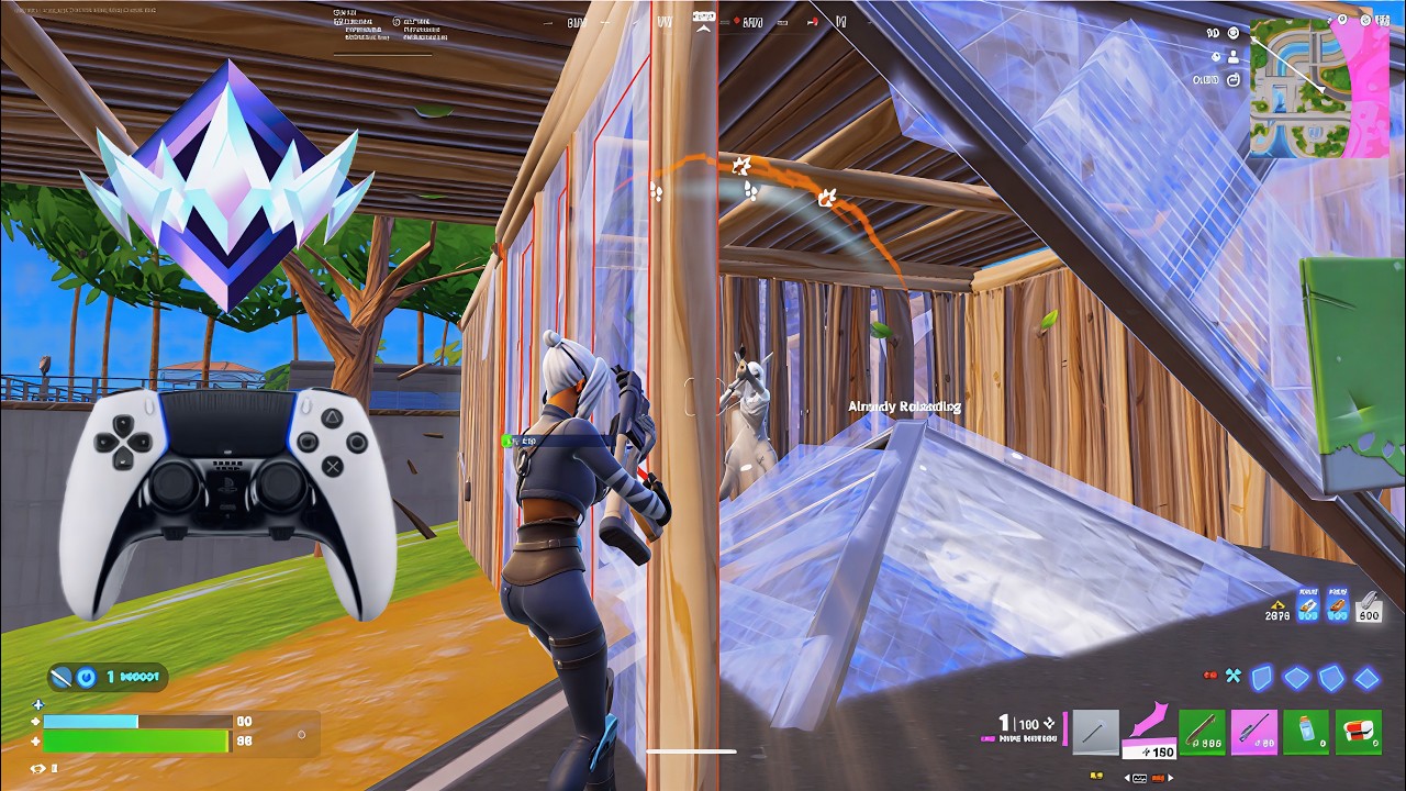 Fortnite Unreal Ranked Reload | Controller Gameplay