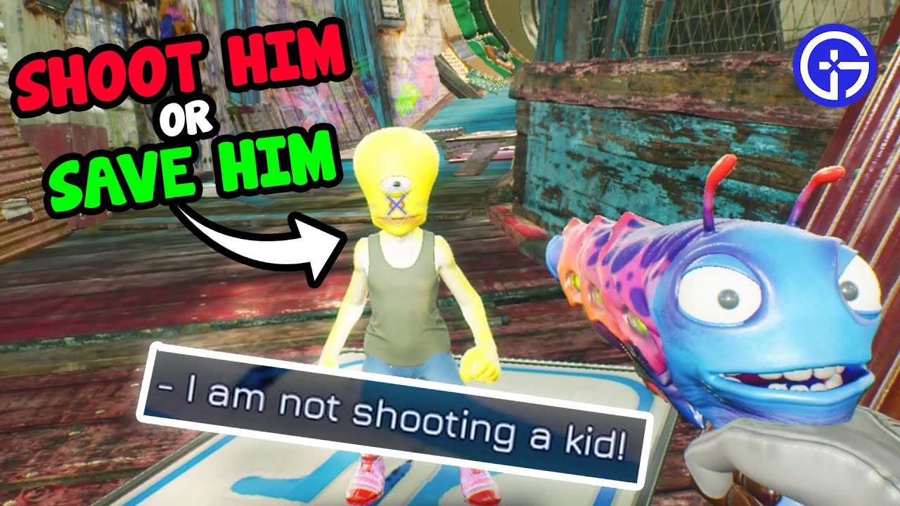 HIGH on LIFE: What happens when you IGNORE the alien kid & GO BACK to kill him | All Dialogues
