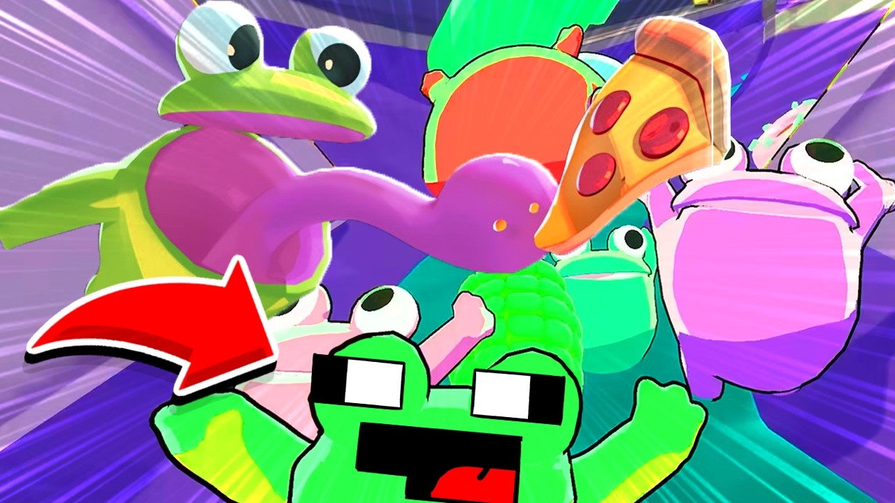COMA TUDO DO JOGO E SEJA UM SAPO | FROG SQWAD