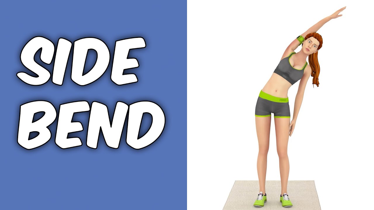 SIDE BEND 4 SETS OF 15 20 REPS