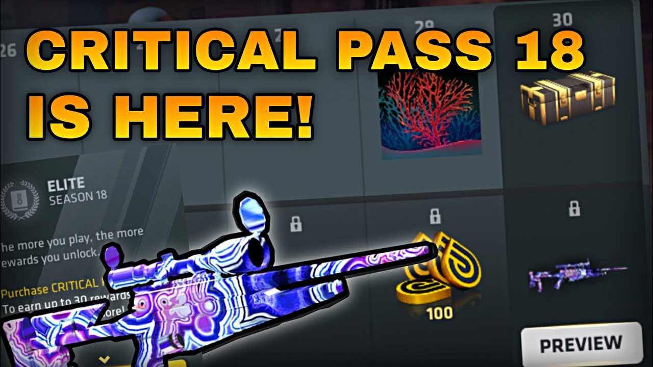 Critical ops Season 18 Is Here! (Season Pass review)