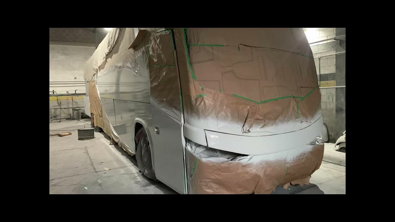 Lindo, lindo , lindo MARCOPOLO G7 VOLVO Transformação  p/  NEW G7 Pintura geral!