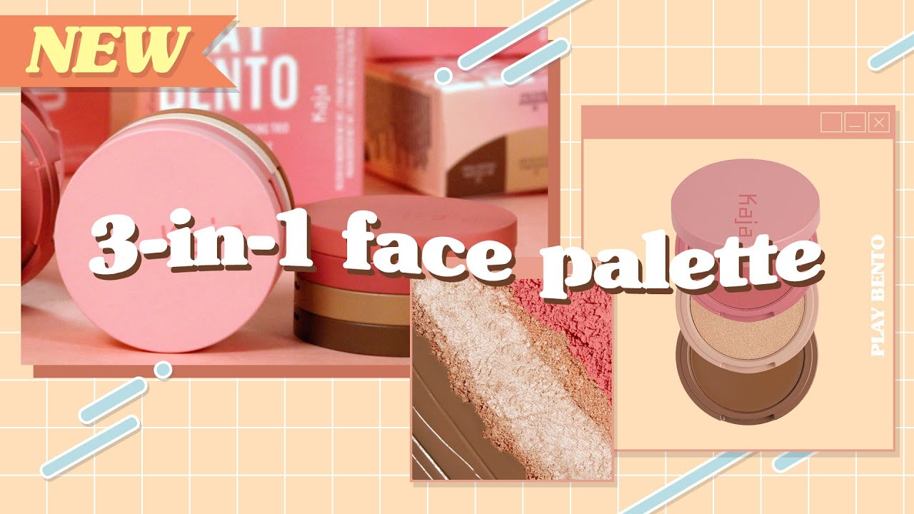 NEW All-in-1 Face Palette 💕 | Play Bento | Kaja Beauty